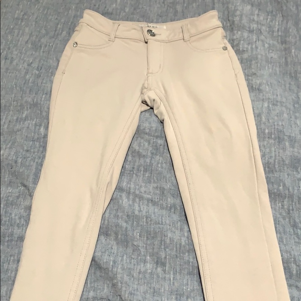 Light Gray Stretch Jeggings